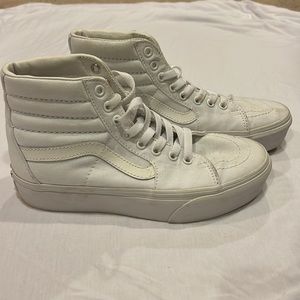 Vans high tops.